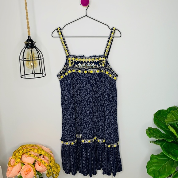 NWT Free People - Boarderline Tank Dress M - Picture 2 of 9